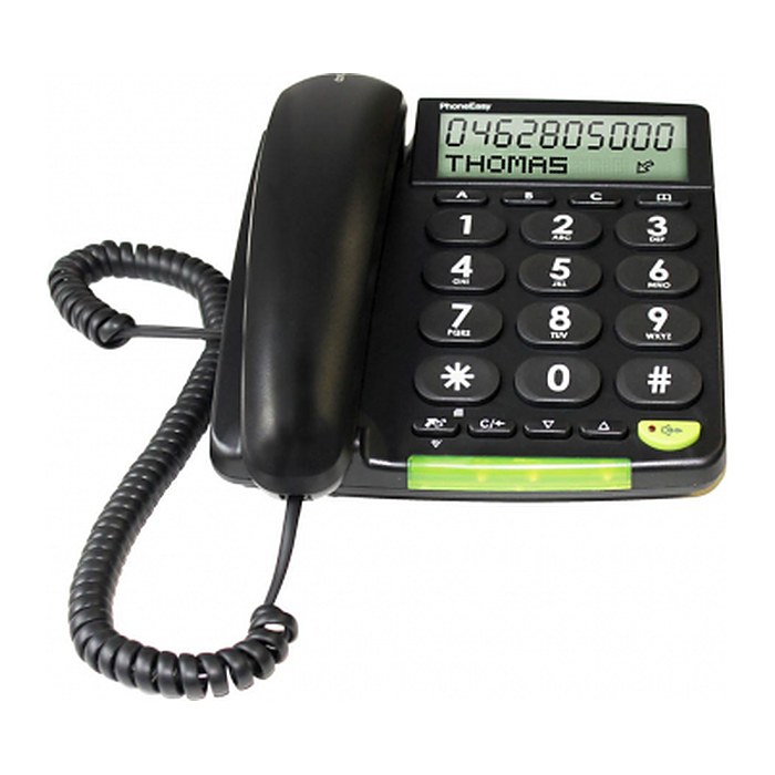 doro PhoneEasy 312cs Schnurgebundenes Telefon schwarz