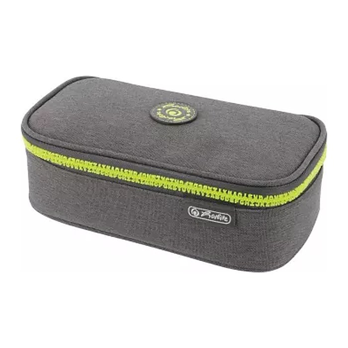 herlitz Schlampermäppchen beatBox ABC grün/gelb, 22,5 x 12,0 cm