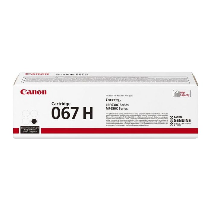 Canon 067H BK schwarz Toner