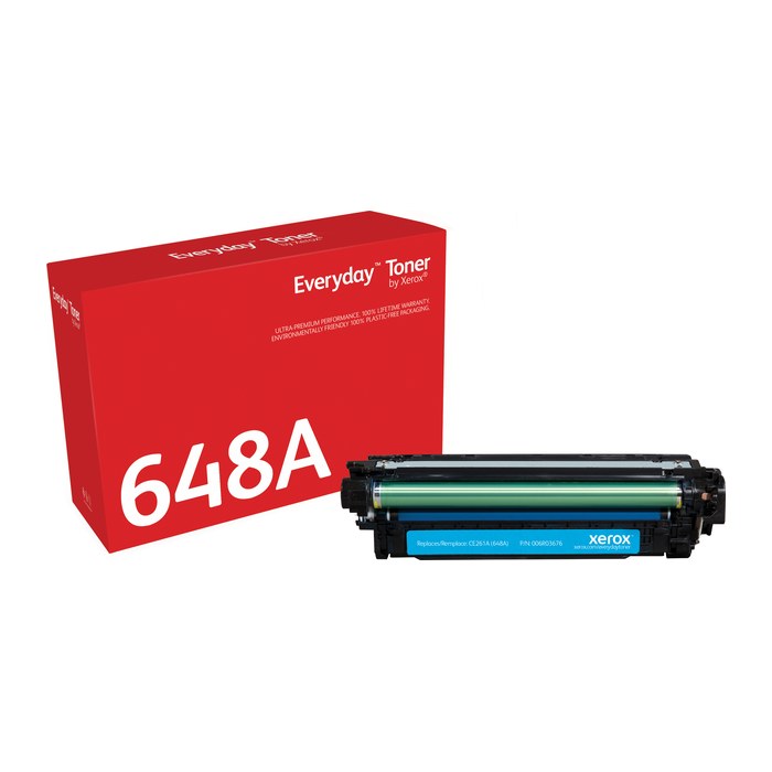 Xerox Toner Everyday HP 648A (CE261A) Cyan