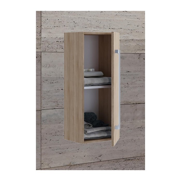 VCM my bath Bad-Hängeschrank VCB 3 914887 sonoma-eiche 33,0 x 22,0 x 75,0 cm