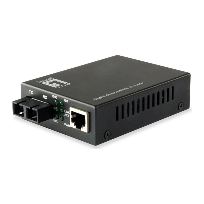 LevelOne Media Konverter RJ45->SC GE SM 1310nm 20km