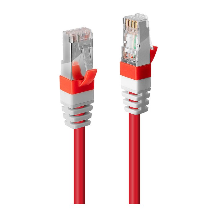 LINDY Patchkabel Cat6(A) SSTP / S/FTP PIMF rot 5.00m 10Gbit