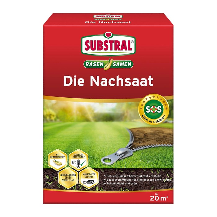 SUBSTRAL® DIE NACHSAAT Rasensamen 400 g