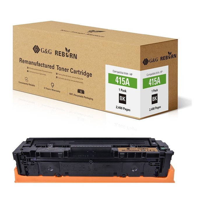 G&G Reborn-Toner kompatibel mit HP 415A/ W2030A