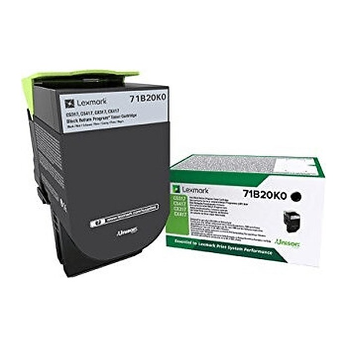 Lexmark 71B20K0 schwarz Toner