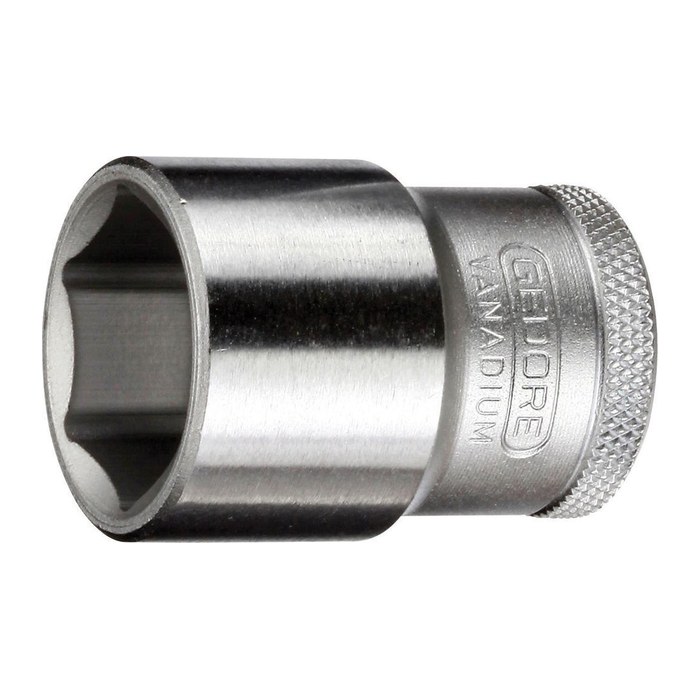 GEDORE 1/2 Zoll 6-kant Steckschlüsseleinsatz Größe: 34,0 mm