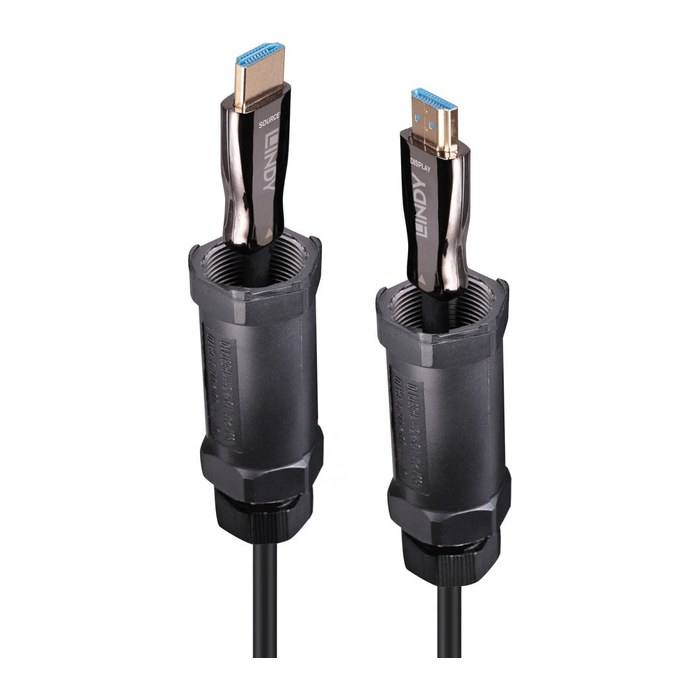 LINDY HDMI Fibre Optic Hybridkabel, gepanzert 8K60Hz 30m