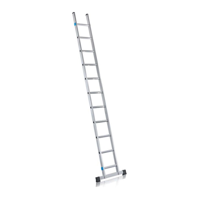 ZARGES Anlegeleiter Strato DL silber 14 Sprossen, H: 411,0 cm