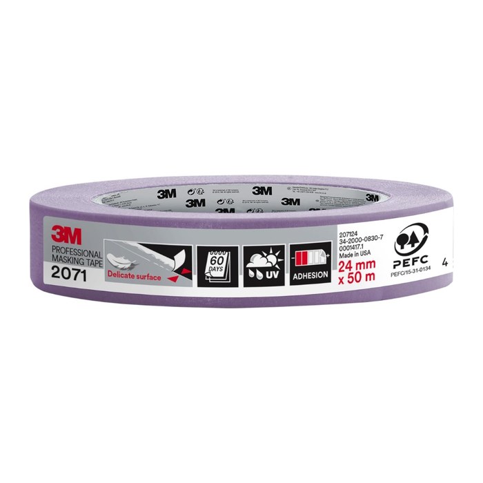 3M 2071 Malerband violett 24,0 mm x 50,0 m 1 Rolle