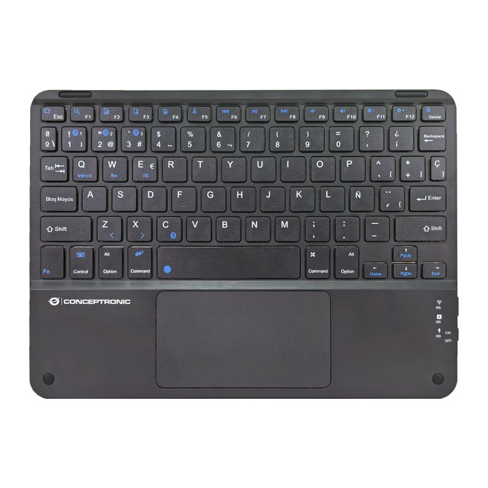 CONCEPTRONIC 10" Wireless Tastatur BT5.4 Layout ES schwarz