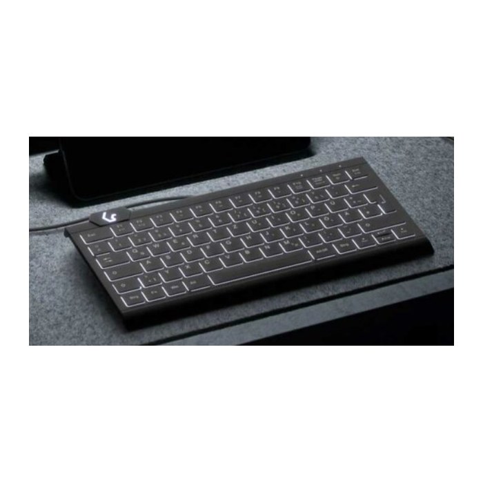 KeySonic Mini Tastatur Nummernblock KSK-5010ELC DE Schwarz