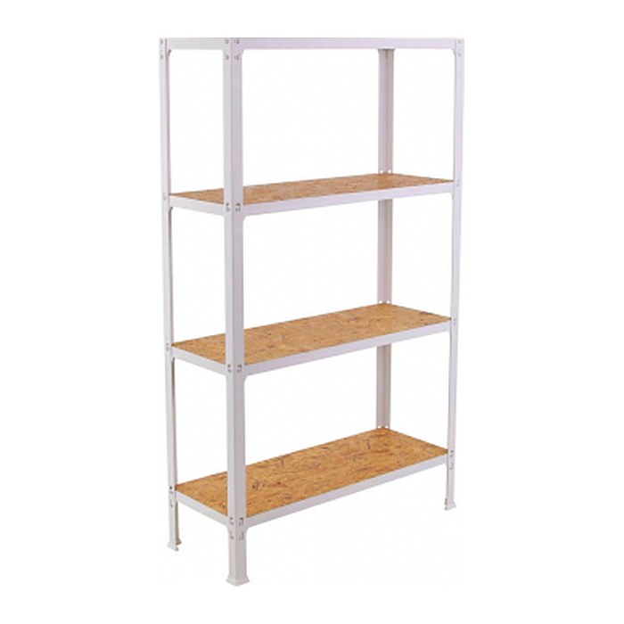 Simonrack Regal SIMONHOME CLICK PLUS 8425437128929 weiß, braun 100,0 x 30,0 x 160,0 cm