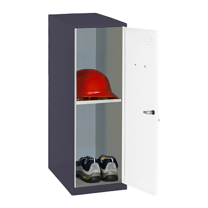 Simonrack Spind SIMONLOCKER DISM anthrazit, weiß 8425437119293, 1 Schließfach 40,0 x 50,0 x 91,5 cm