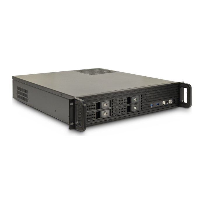 Inter-Tech 48.3cm IPC 2U-2504 2HE STORAGE o.PSU