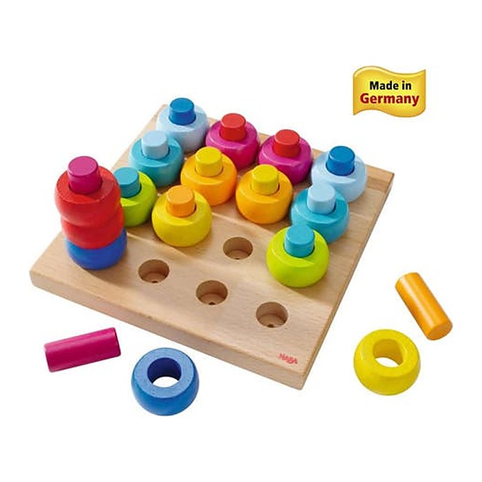 HABA® Steckspiel Farbkringel Geschicklichkeitsspiel, 1 St.