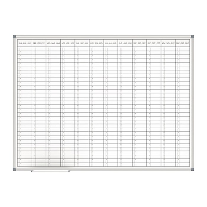 MAUL MAULoffice Jahresplaner, Monatseinteilung 120,0 x 90,0 cm