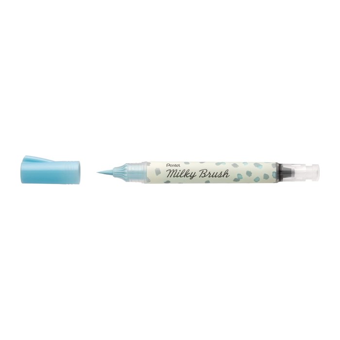 Pentel Milky Brush XGFH-PSX Brush-Pen blau, 1 St.