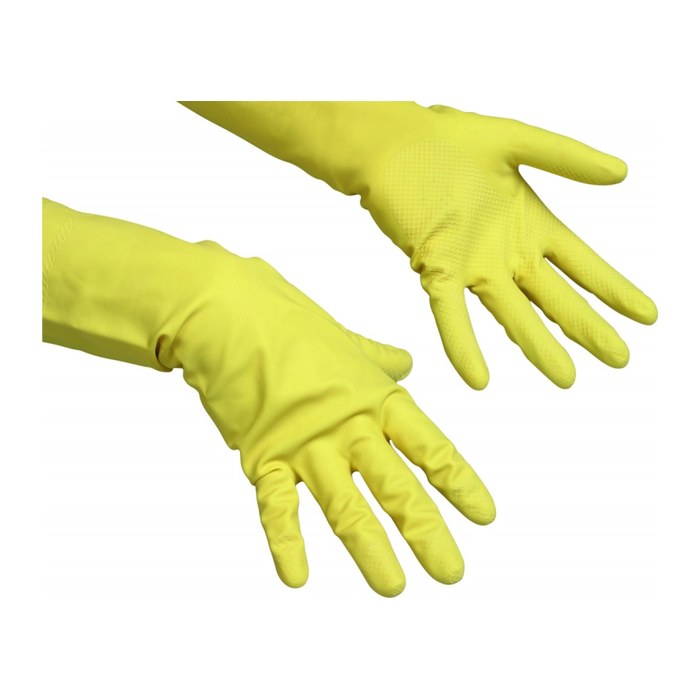 vileda® PROFESSIONAL unisex Gummihandschuhe Contract gelb Größe XL, 1 Paar