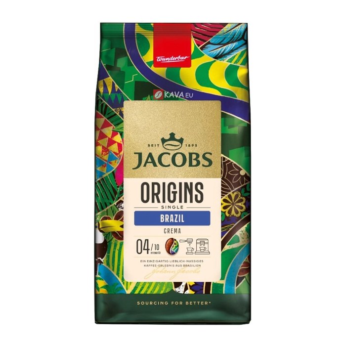 JACOBS Origins Brazil Kaffeebohnen mild, 1 kg