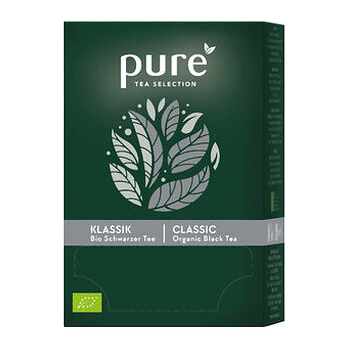 pure Klassik Schwarzer Tee Bio-Tee 25 Portionen