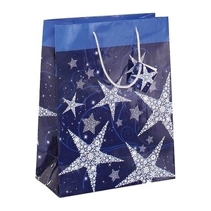 SIGEL Geschenktüten Shining Star Motiv 26,0 x 33,0 cm, 5 St.