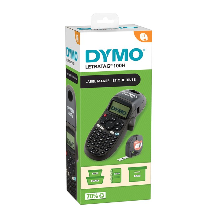 DYMO LetraTag LT-100H Beschriftungsgerät schwarz