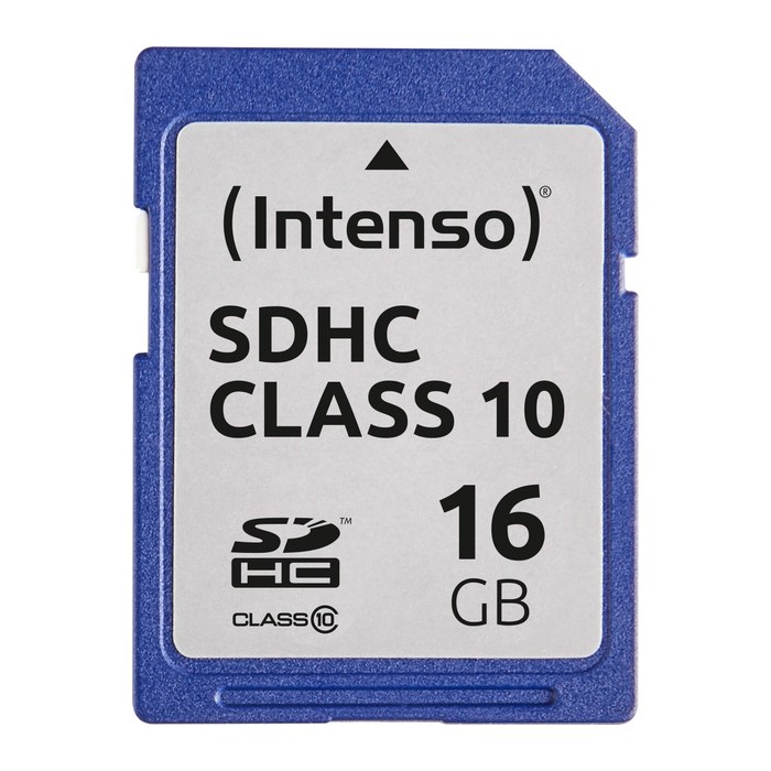 Intenso Speicherkarte SDHC-Card Class 10, 16 GB, 1 St.