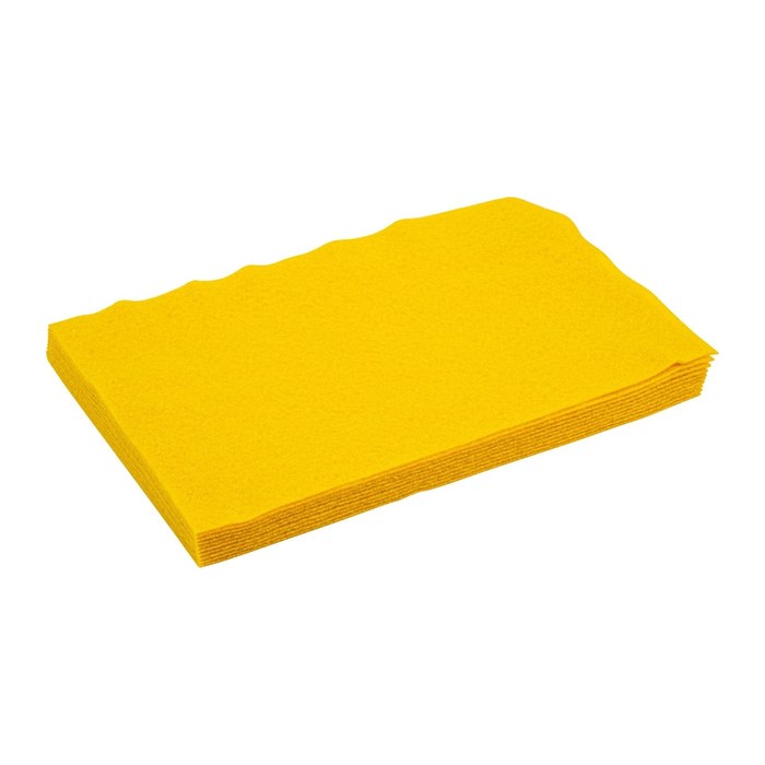folia Bastelfilz bananengelb 10 Bogen