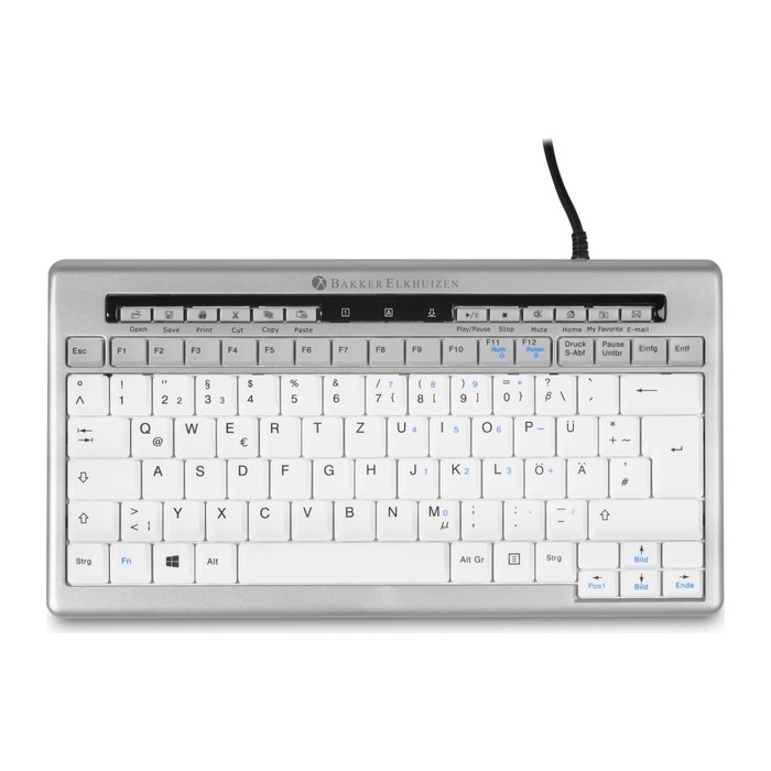 BakkerElkhuizen S-Board 840 Design Tastatur si/sw DE Layout retail