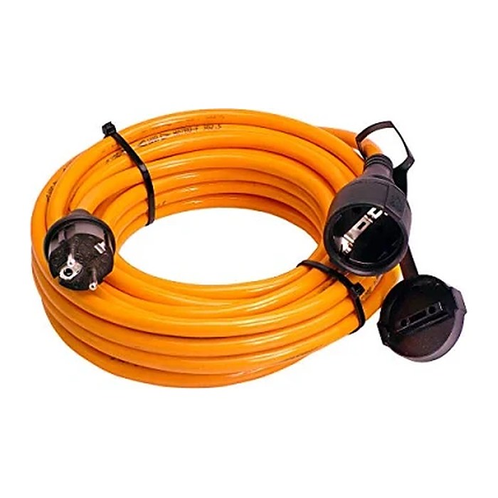 as-Schwabe Baustellen Verlängerungskabel orange