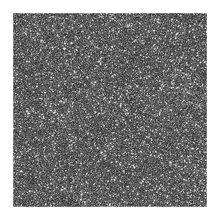 plottiX GlitterFlex Bügelfolie silber Effekt-Folie 32,0 x 50,0 cm,  1 Rolle