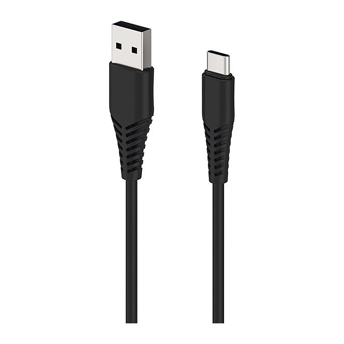 2GO USB Lade-/Datenkabel USB-C 100cm schwarz