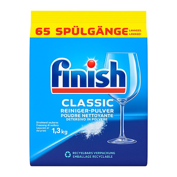 finish CLASSIC Spülmaschinen-Pulver, 1,3 kg, 1 St.