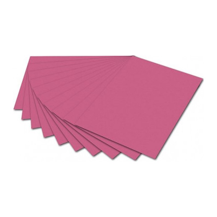 folia Fotokarton rosa 300 g/qm 50 St.