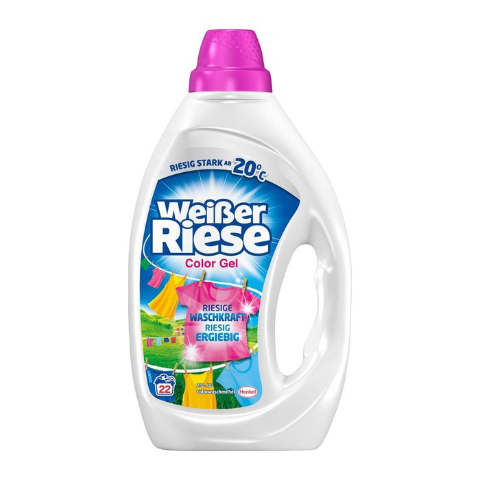 Weißer Riese Color Waschmittel flüssig, 990 ml