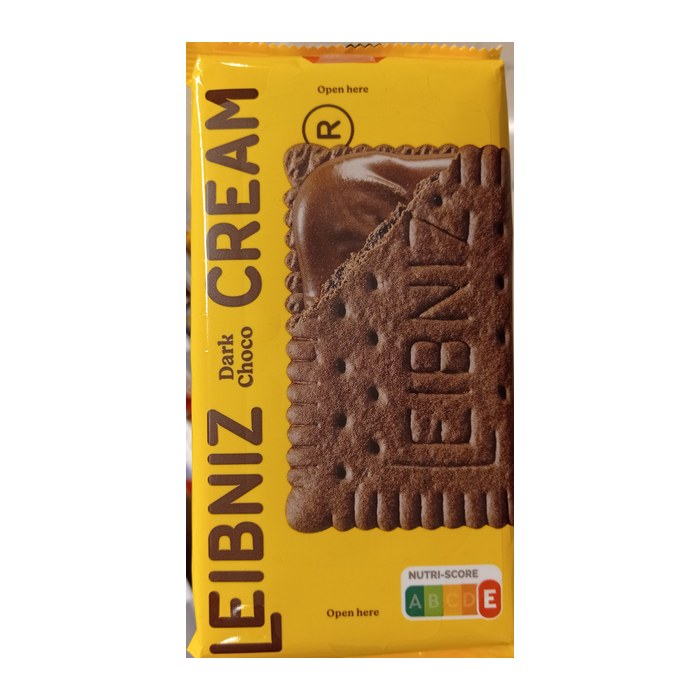 LEIBNIZ Cream Dark Choco Kekse 190,0 g, 1 St.
