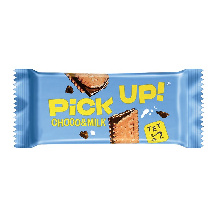 PICK UP! Choco & Milk Kekse 24x 28,0 g, 24 St.