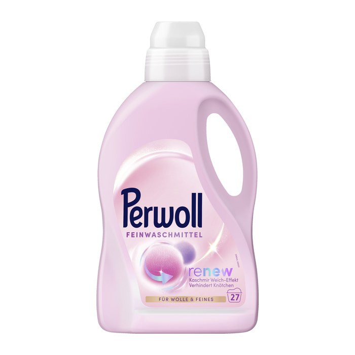 Perwoll Wolle & Feines renew Waschmittel flüssig, 1,35 l