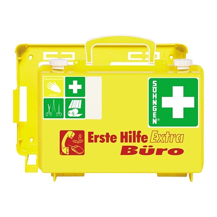 SÖHNGEN Erste-Hilfe-Koffer Extra Büro DIN 13157 gelb