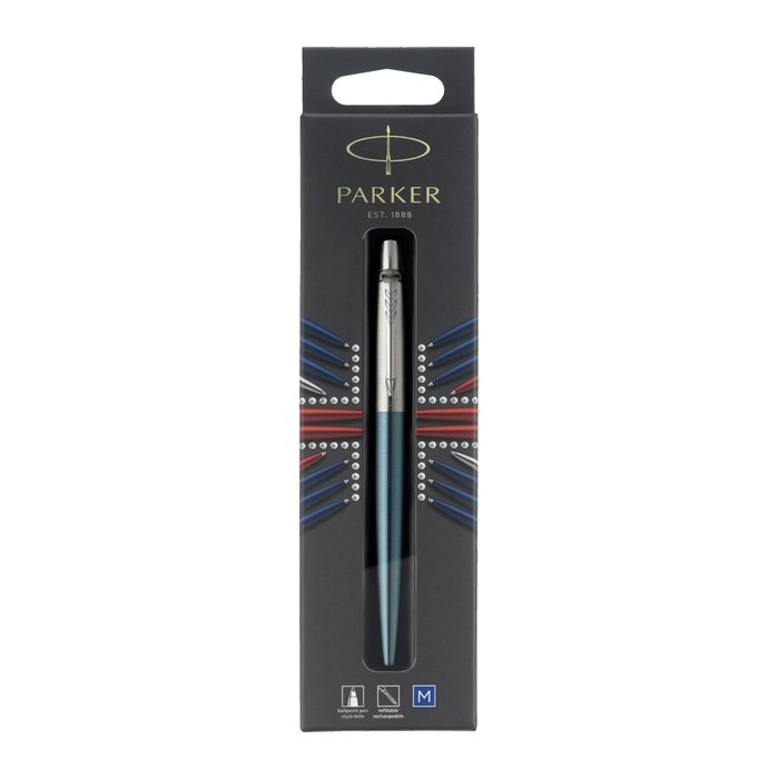 PARKER Kugelschreiber JOTTER Waterloo Blue BL M Blau Blister