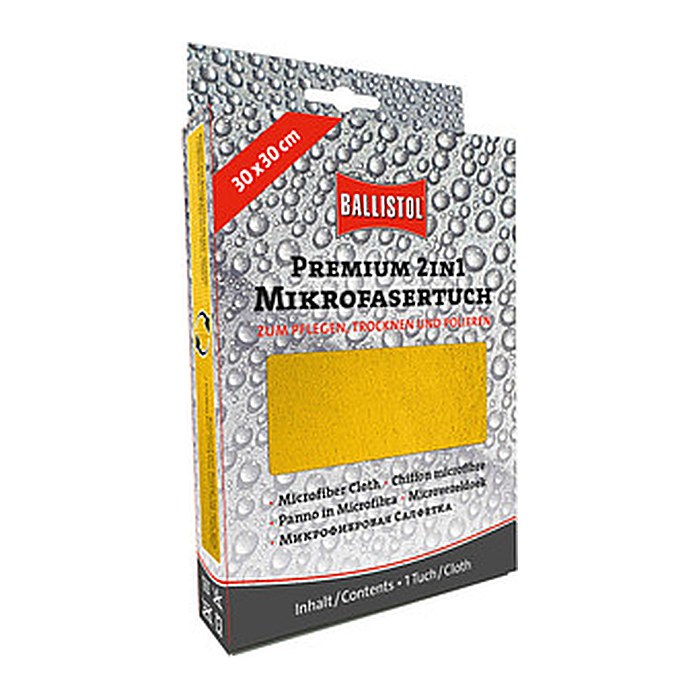 BALLISTOL Premium 2in1 Mikrofasertuch Polyester 60 °C waschbar, 1 St.