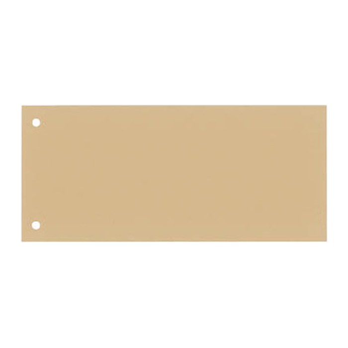 DONAU Trennstreifen DONAU chamois, 190 g/qm Karton 23,5 x 10,5 cm, 100 St.