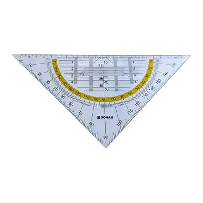 DONAU Geometrie-Dreieck 25,0 cm