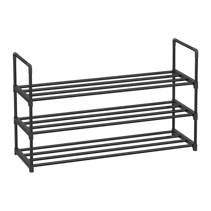SONGMICS Schuhregal schwarz 92,0 x 30,0 x 55,0 cm, 1 St.