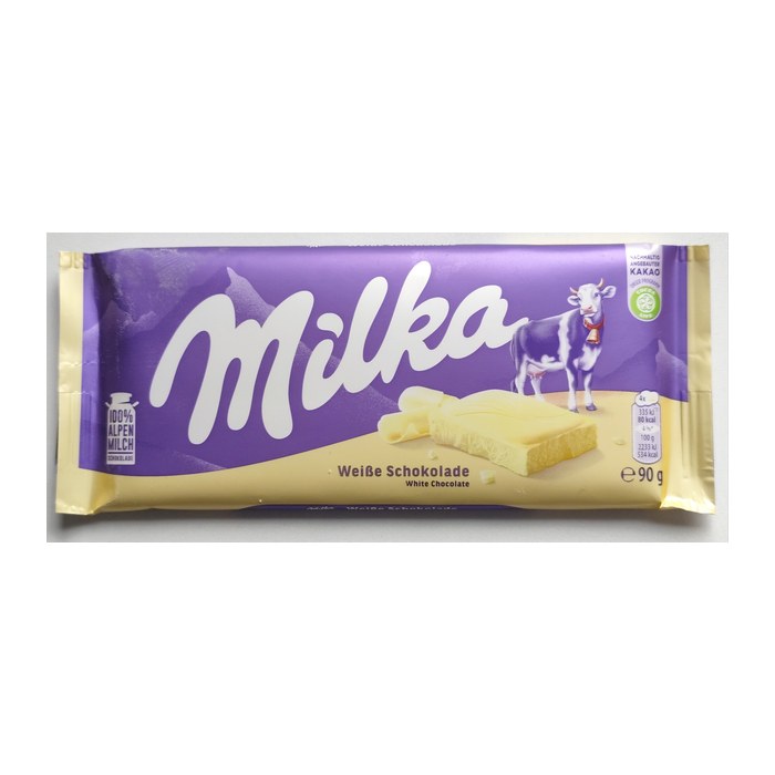 Milka Weiße Schokolade 90,0 g, 1 St.