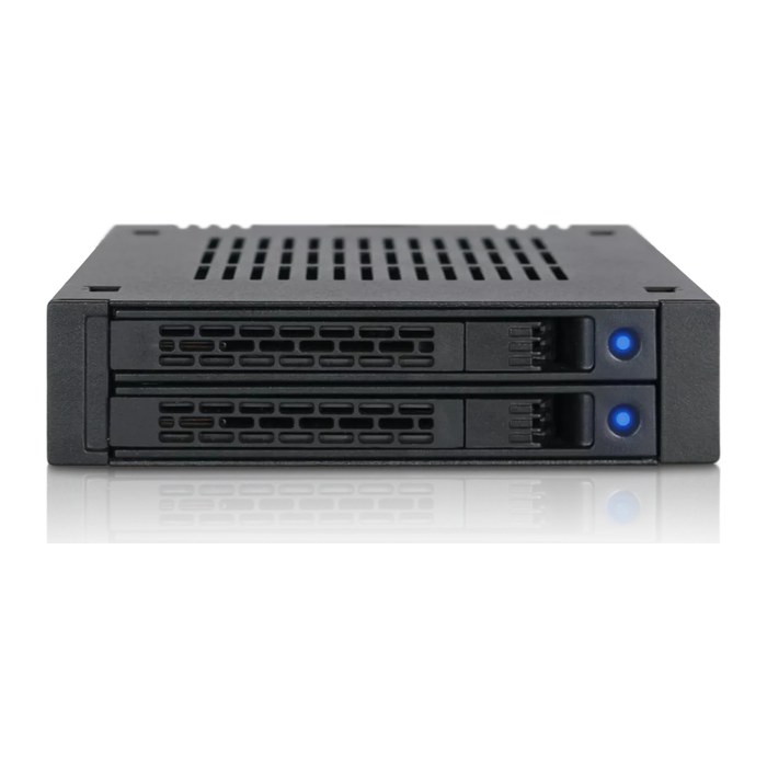 We-Ra. IcyDock 2x6,3cm SAS/SATA HDD&SSD