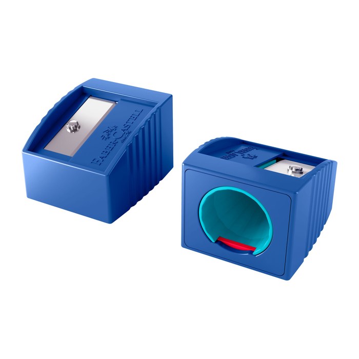 FABER-CASTELL Spitzer Grippy blau