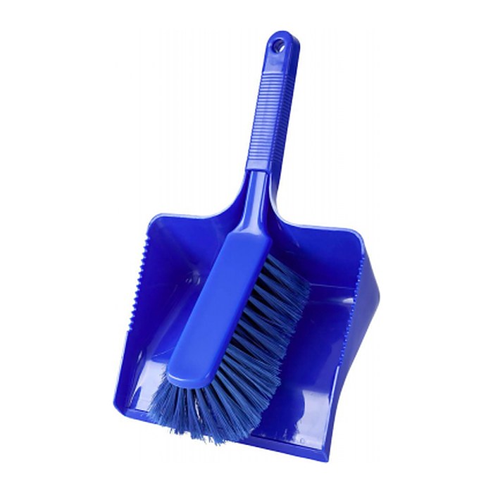 haug® bürsten Kehrgarnitur blau Kunststoff 35,0 cm breit