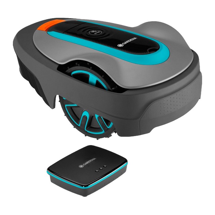 GARDENA smart SILENO city Set Mähroboter für bis zu 600 m², mit 1 Akku